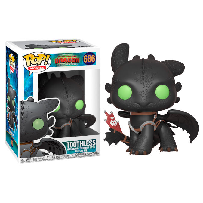 Funko POP How to Train your Dragon 3 Toothless 686